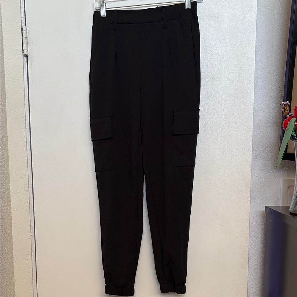 Streetwear Society Black Cargo Pants